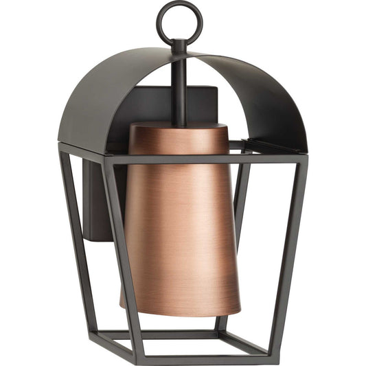 Progress Lighting - P560335-020 - One Light Outdoor Wall Lantern - Hutchence - Antique Bronze