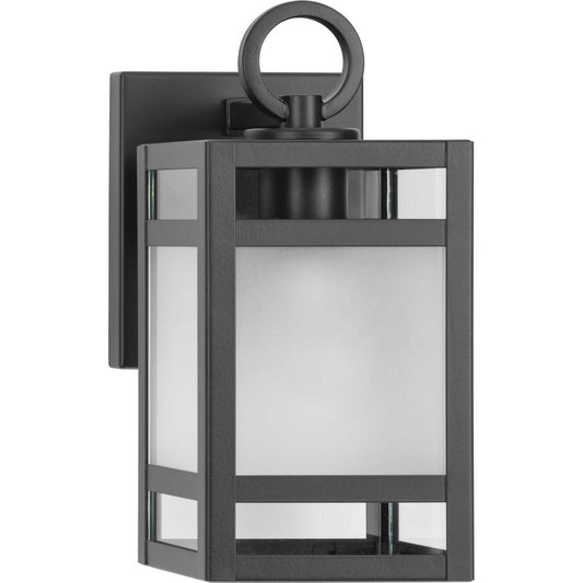 Parrish One Light Outdoor Wall Lantern in Matte Black