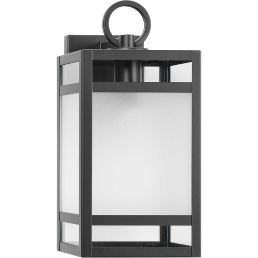 Parrish One Light Outdoor Wall Lantern in Matte Black