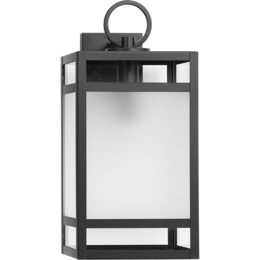Parrish One Light Outdoor Wall Lantern in Matte Black