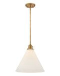 Arti LED Pendant in Heritage Brass