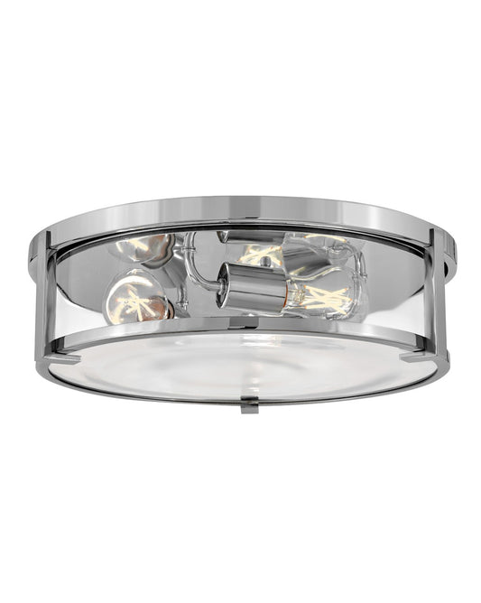 Lowell LED Flush Mount in Chrome