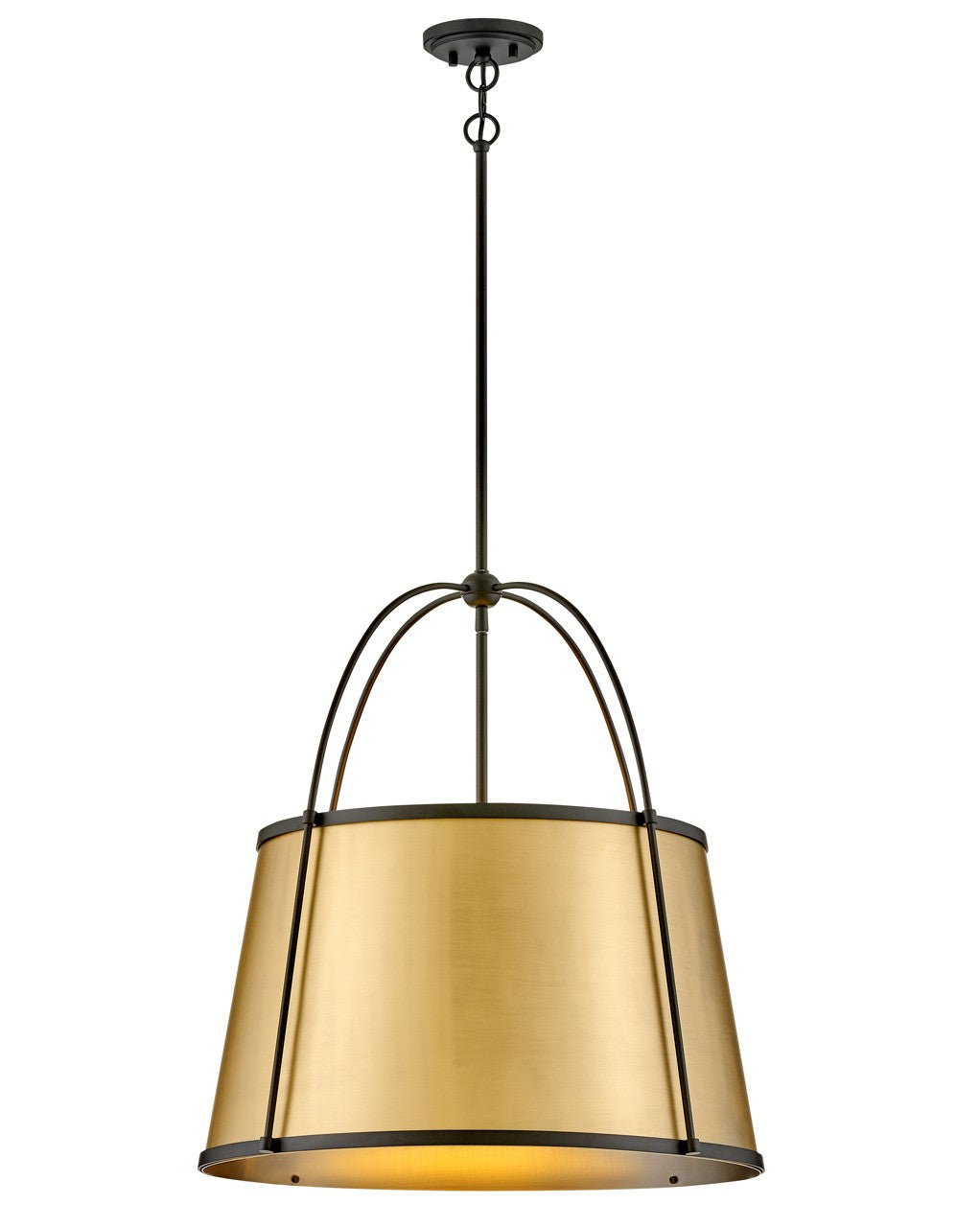 Clarke LED Chandelier in Black