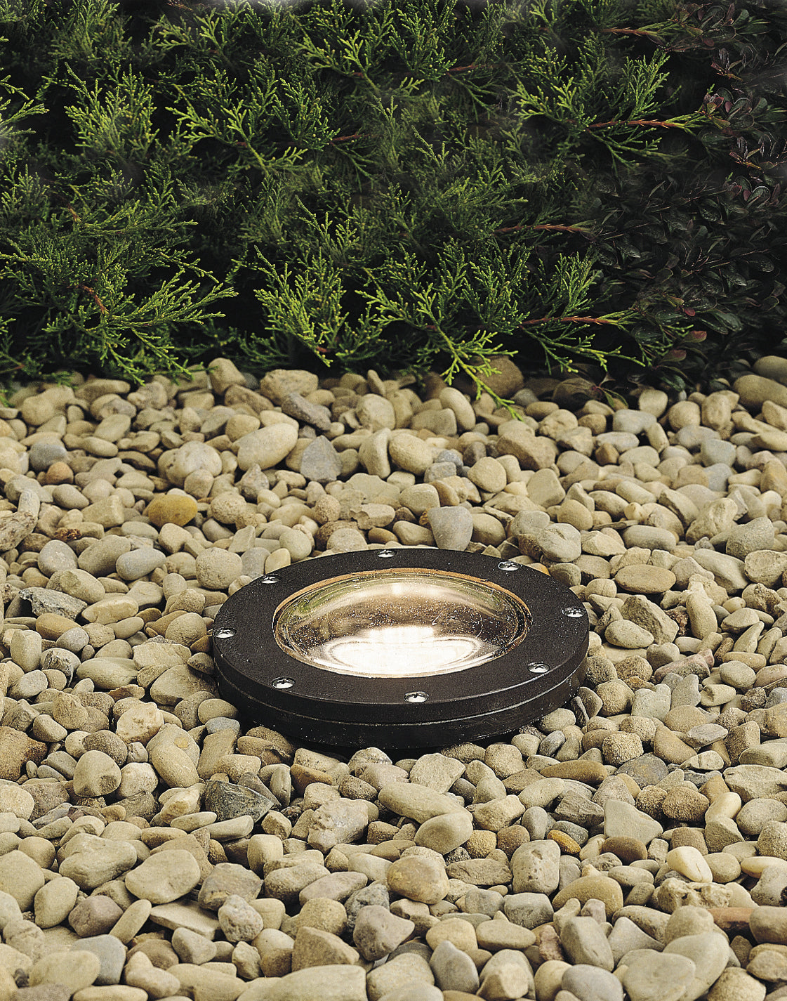 One Light In-Ground in Architectural Bronze