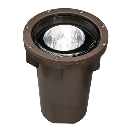 Hid High Intensity Discharge One Light In-Ground in Architectural Bronze