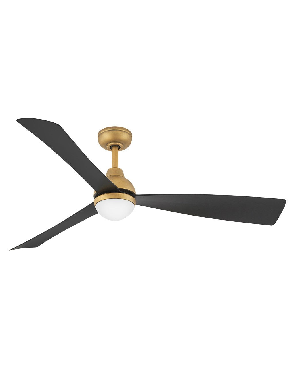 Una 56"Ceiling Fan in Heritage Brass