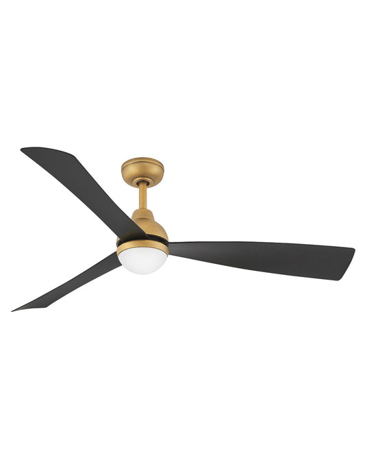 Una 56"Ceiling Fan in Heritage Brass