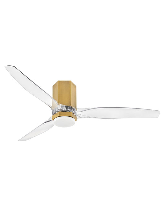 Facet 52"Ceiling Fan in Heritage Brass