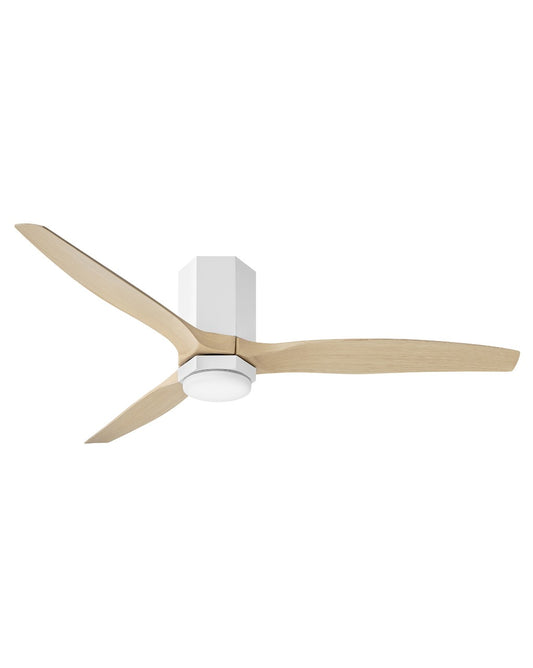 Facet 52"Ceiling Fan in Matte White