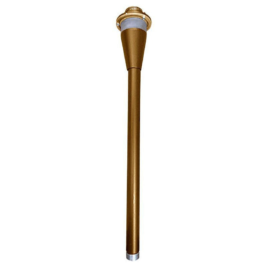Path Light Stem in Dark Brass