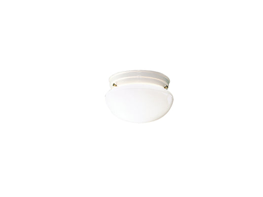 Ceiling Space One Light Flush Mount in White