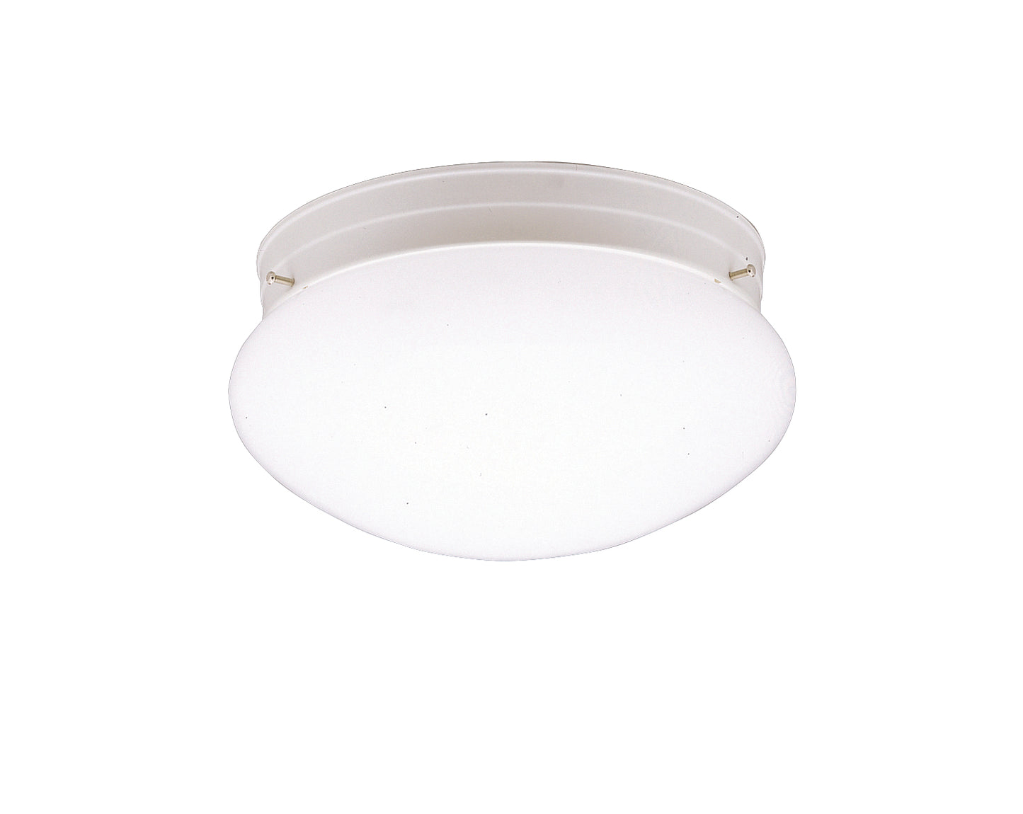 Ceiling Space One Light Flush Mount in White