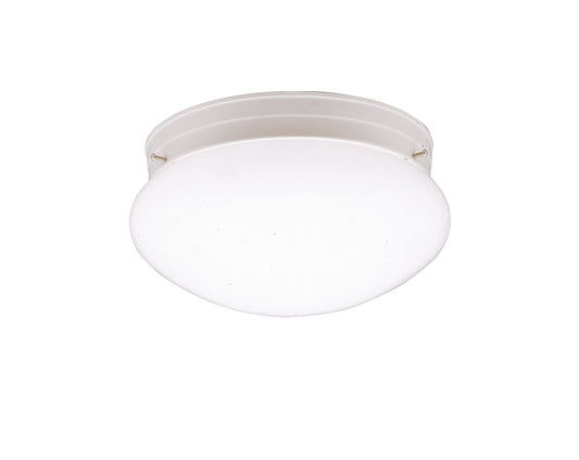 Ceiling Space One Light Flush Mount in White
