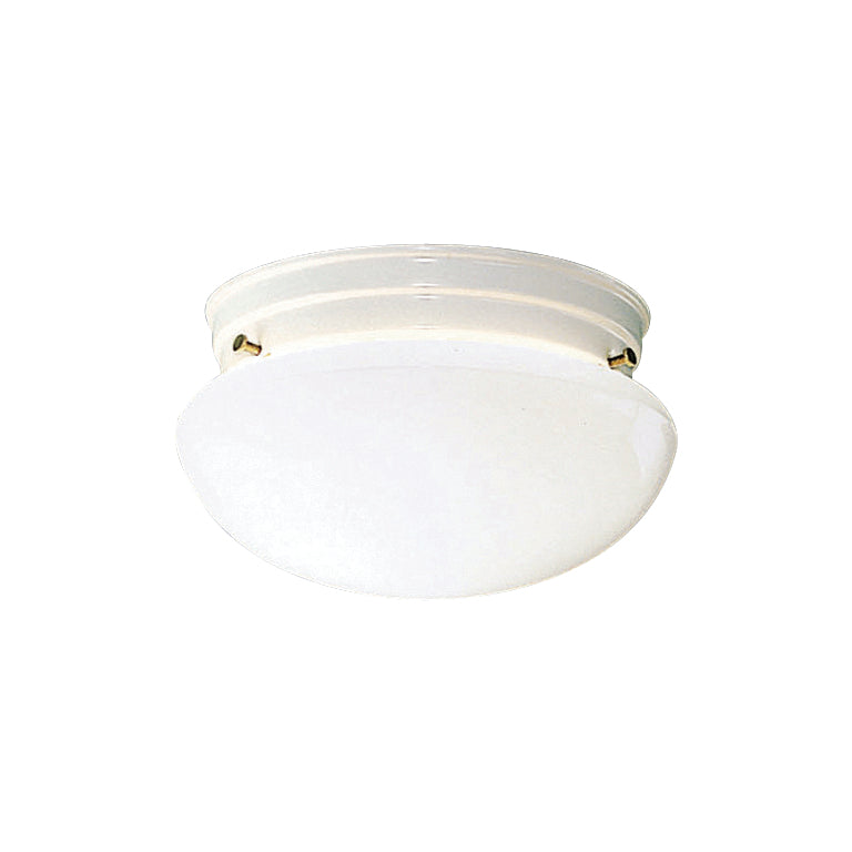 Ceiling Space Two Light Flush Mount in White