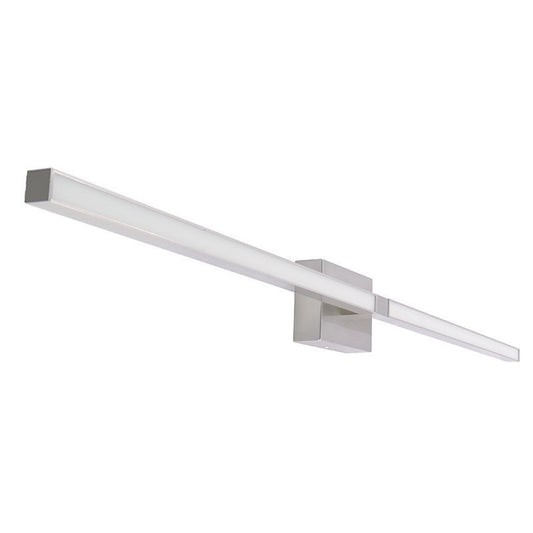 Rotatable Slim Vanity in Brushed Nickel
