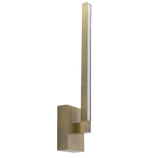 Rotatable Slim Vanity in Brushed Bruss