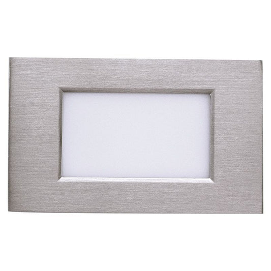 Integrated Step Light in Brushed Nickel