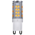(4-Pack) Satco S11231 3.5W LED T4 Tubular Bulb, G9 Base, 4000K, 330 Lumens, Clear
