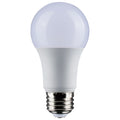 (4-Pack) Satco S11458 10.5W LED A19 A-Shape Bulb, E26 Base, 2700K, 1600 Lumens, Dimmable, Frost