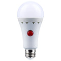 (4-Pack) Satco S11468 8W LED A21 A-Shape Bulb, E26 Base, 3000K, 760 Lumens, Frost