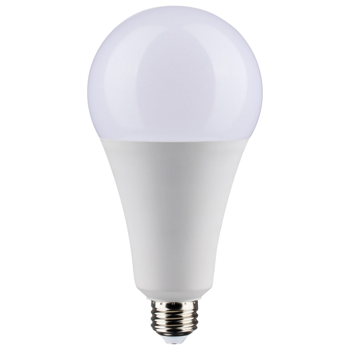 (4-Pack) Satco S11482 36W LED PS30 PS Bulb, E26 Base, 5000K, 4500 Lumens, Dimmable, Frost
