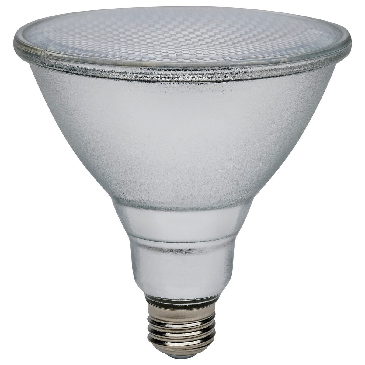 (4-Pack) Satco S11488 15W LED PAR38 PAR Bulb, E26 Base, 5000K, 1200 Lumens, Silver