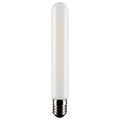 (4-Pack) Satco S21372 4W LED T6.5 Tubular Bulb, E17 Base, 3000K, 360 Lumens, Frost
