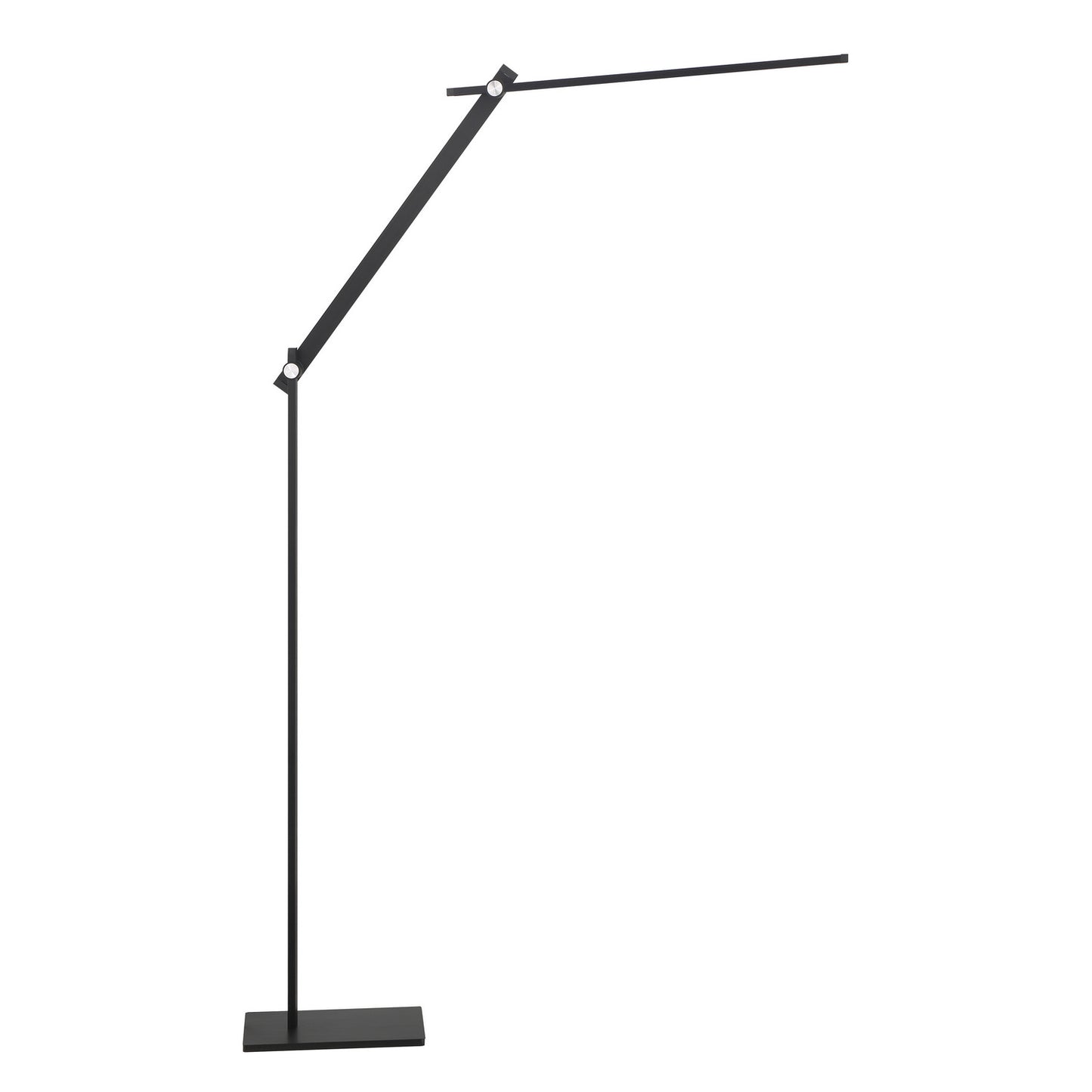 Task Portables LED Floor Lamp in Anodized Brushed Coal