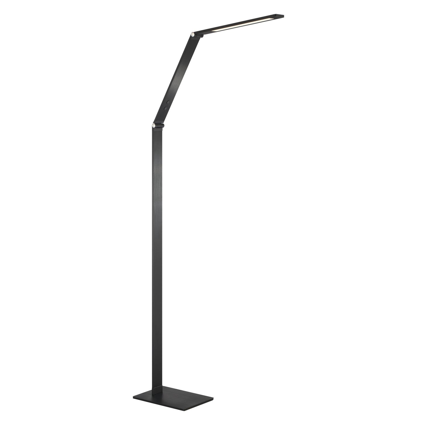 Portables LED Table Lamp in Anodized Brushed Coal
