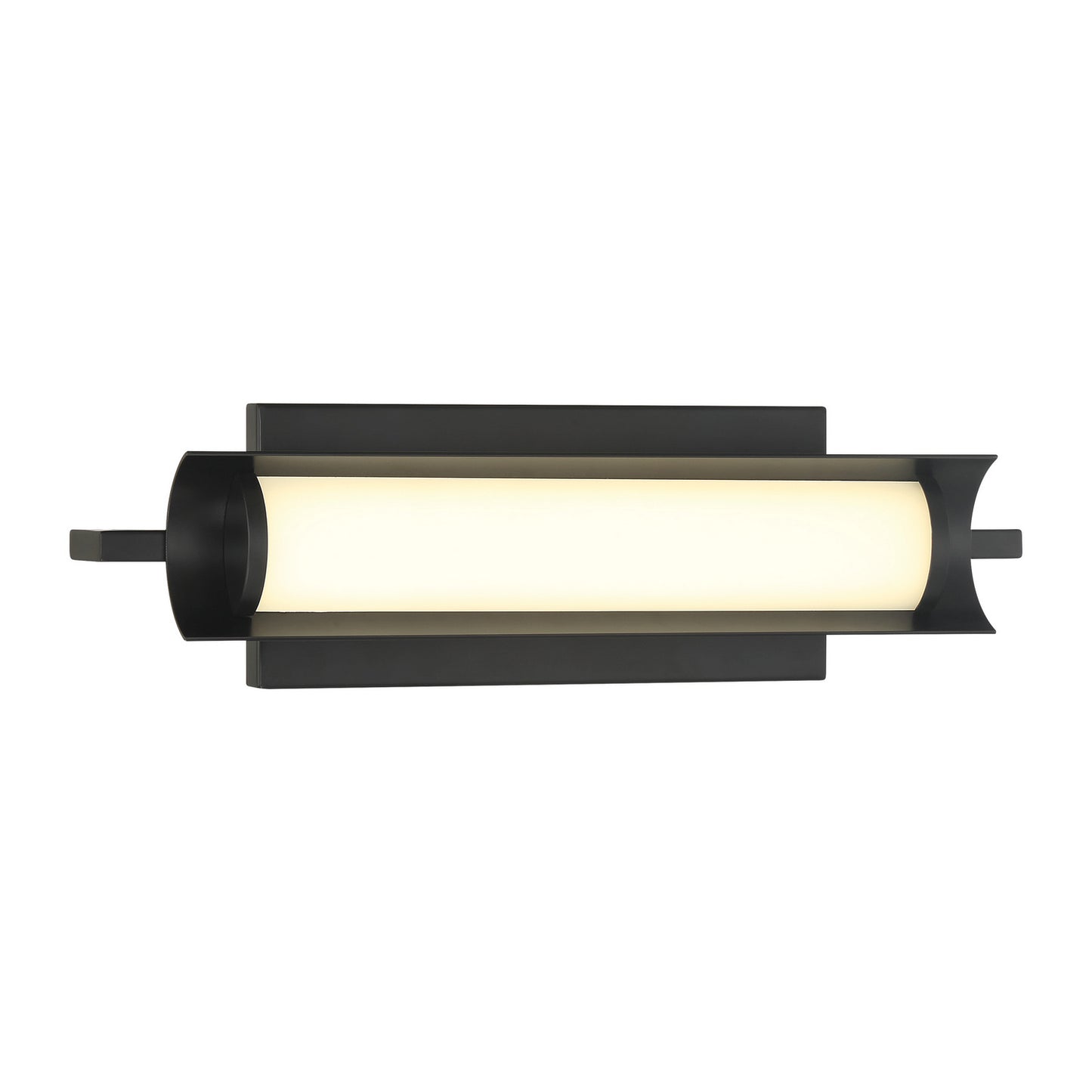 Trizay LED Wall Mount in Coal Black