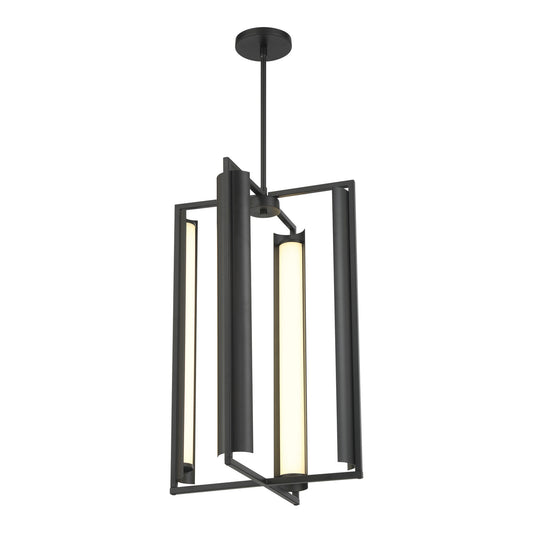 Trizay LED Pendant in Coal Black