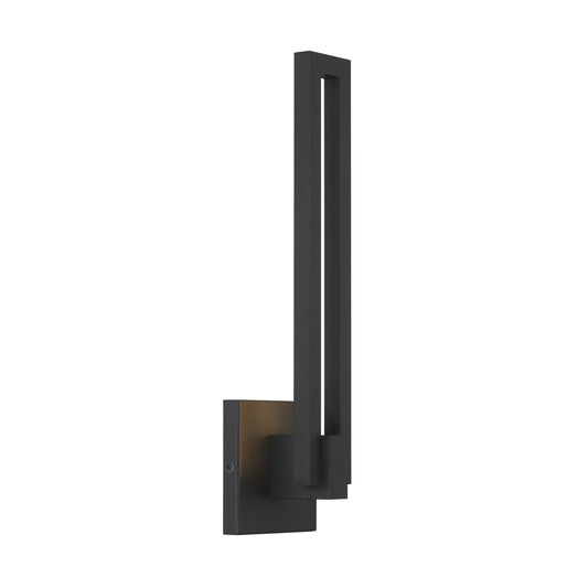 Music LED Outdoor Wall Mount in Sand Coal Black