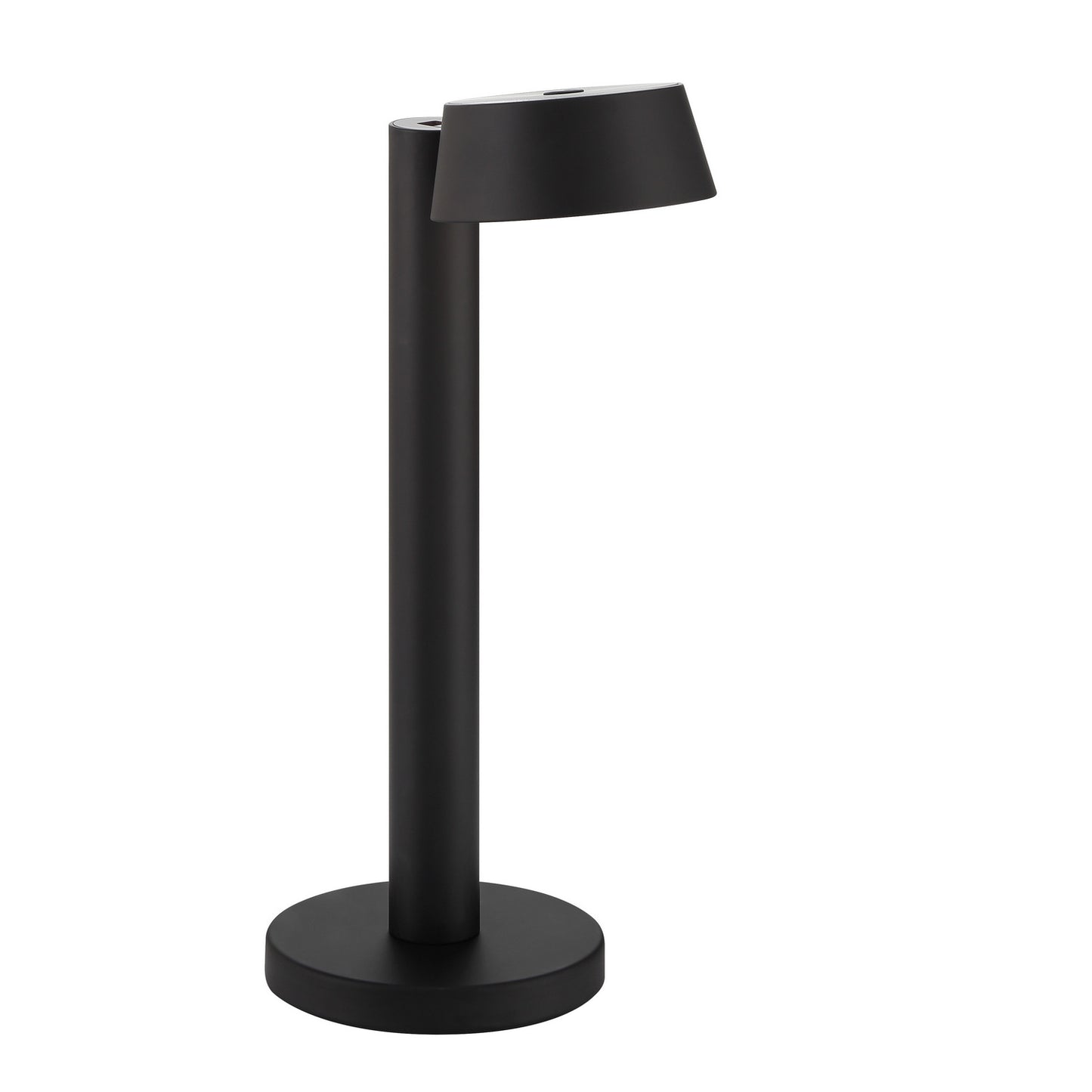 Task Portables LED Table Lamp in Coal Black