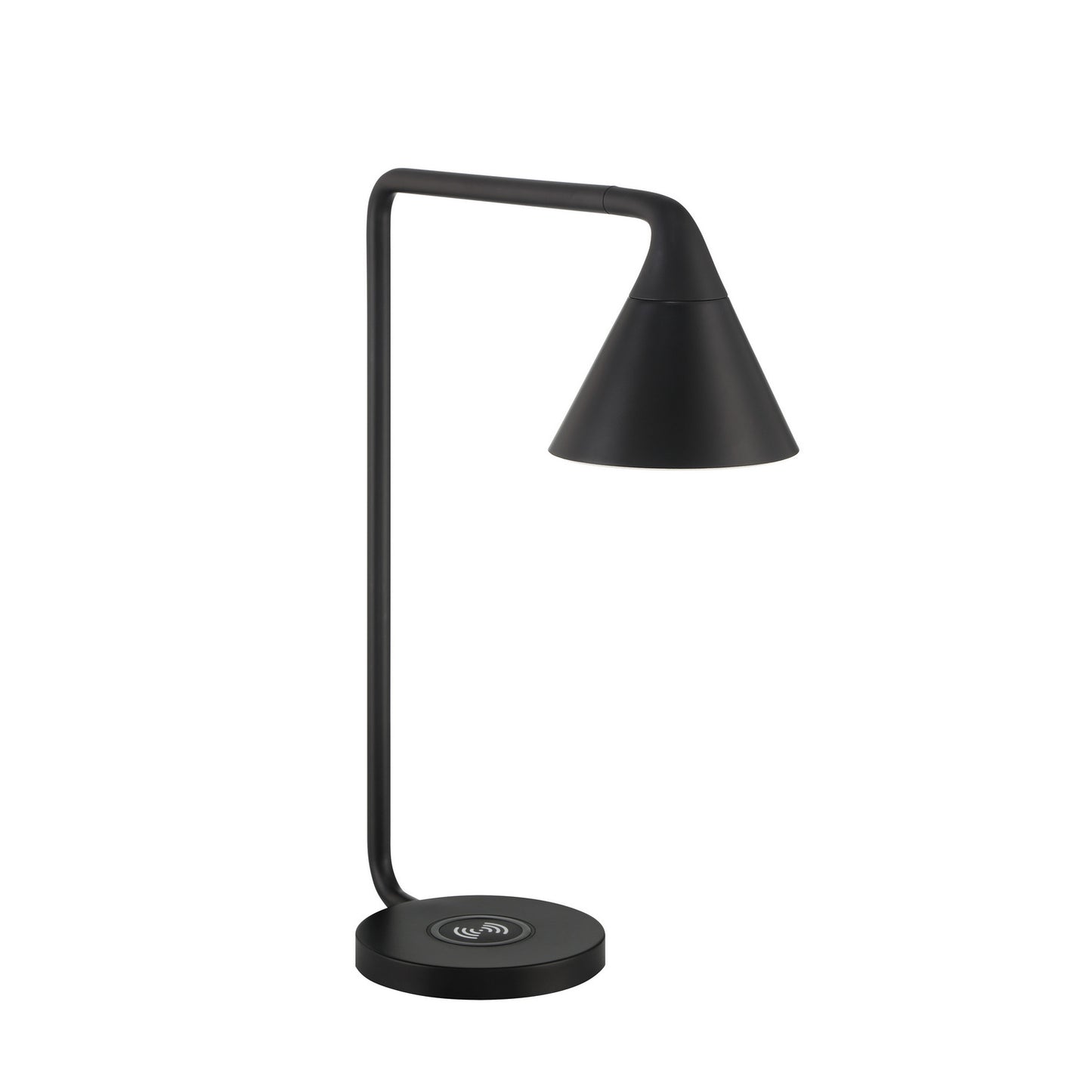 Task Portables LED Table Lamp in Coal Black