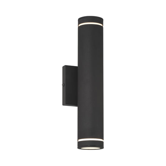 Supotto LED Outdoor Wall Mount in Sand Coal Black