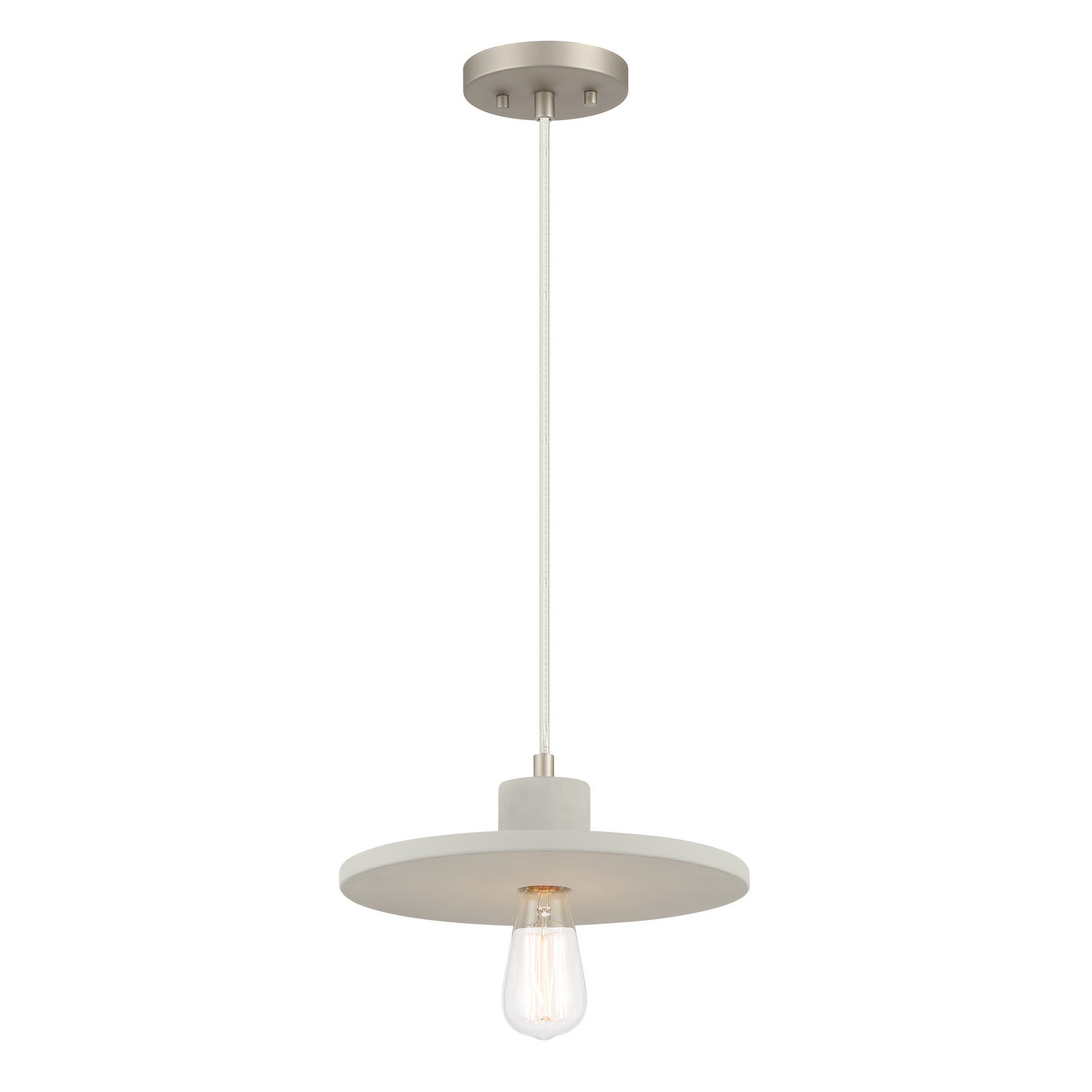 George Kovacs - P1883-084C - One Light Pendant - Sima - Burnished Nickel