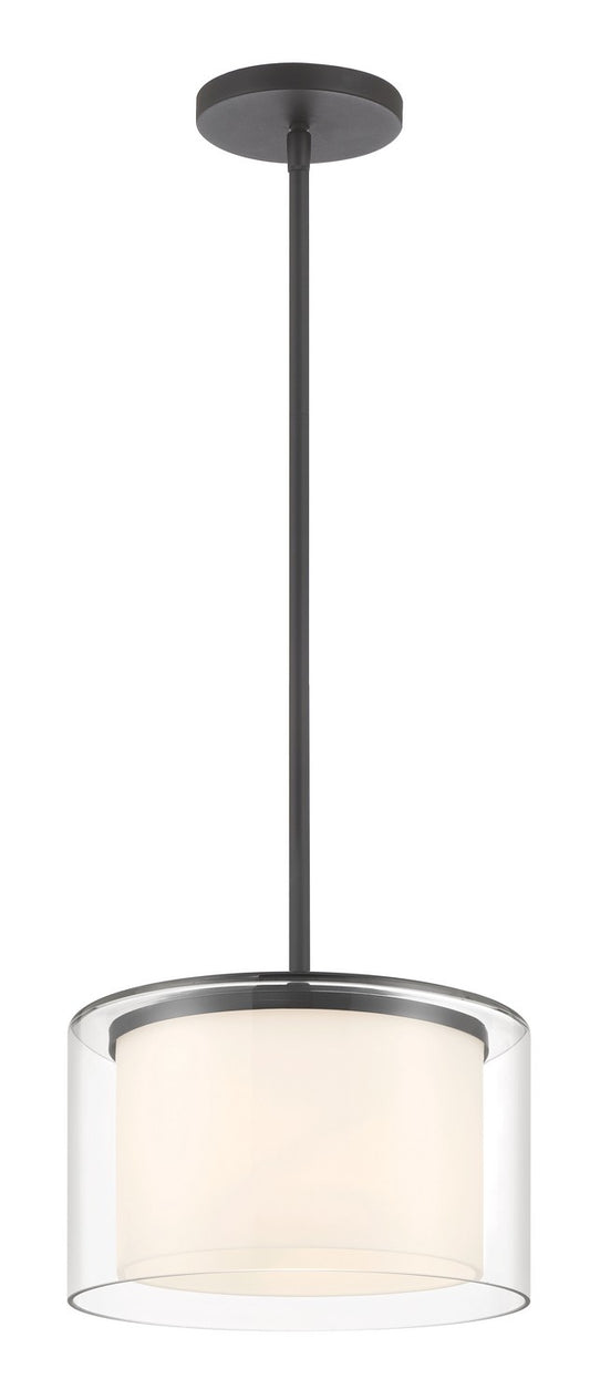 Parsons Studio One Light Pendant in Sand Coal