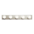 Five Light Linear Bath in Brushed Nickel