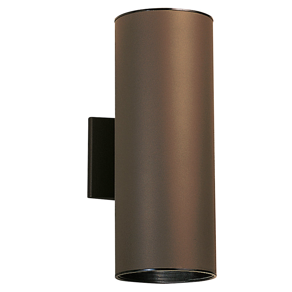 Two Light Outdoor Wall Mount in Architectural Bronze