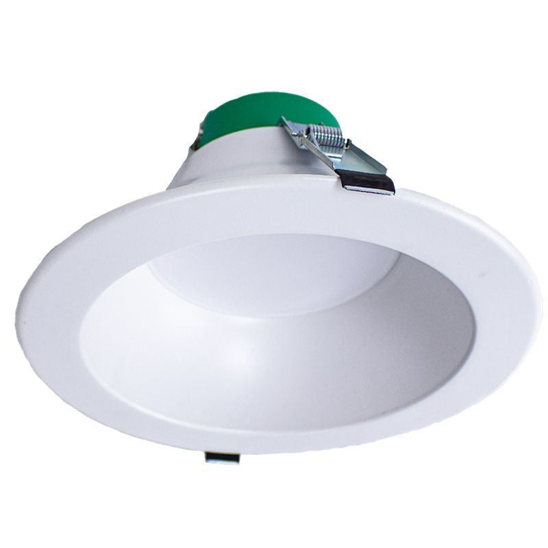 Recessed Light in White+Green