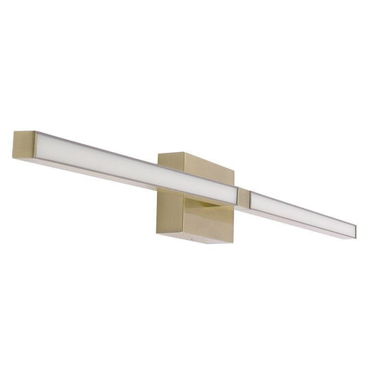 Rotatable Slim Vanity in Brushed Bruss
