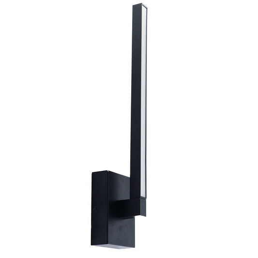 Rotatable Slim Vanity in Matt Black