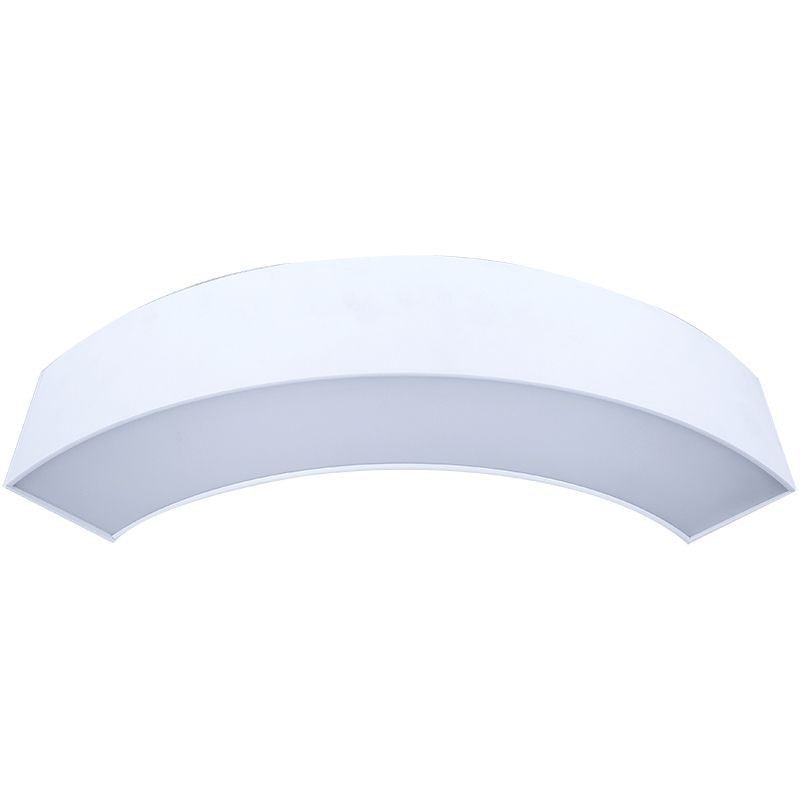 Quarter Of Circle in White