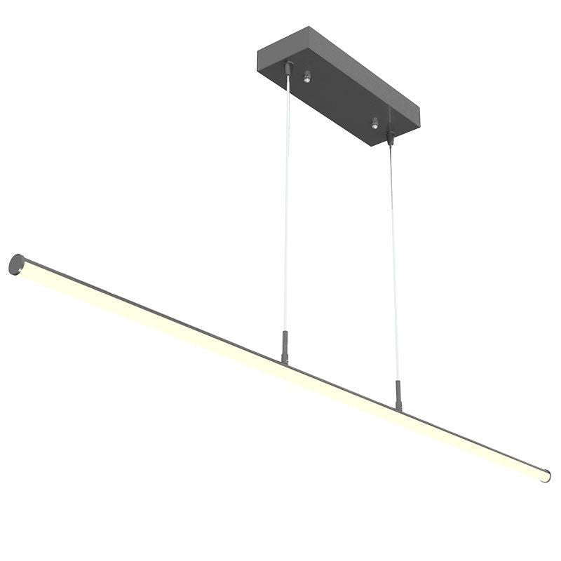Westgate - SDTL-6FT-25-50W-MCTP-BK - Linear Tube Decorative Susp. Light Tunable - Sandy Black