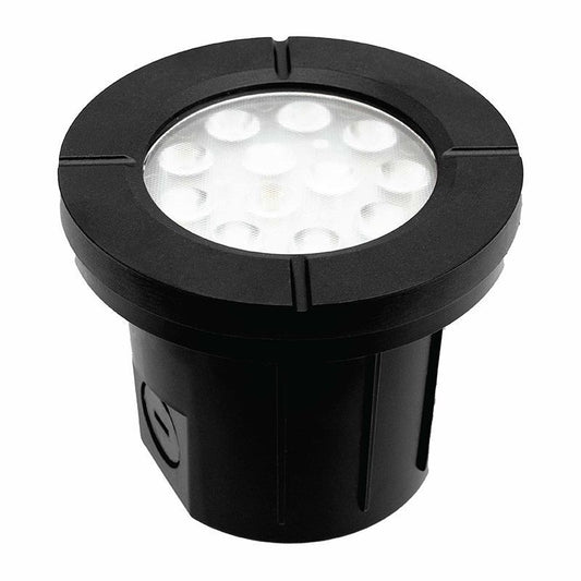 LED Well Light in Black