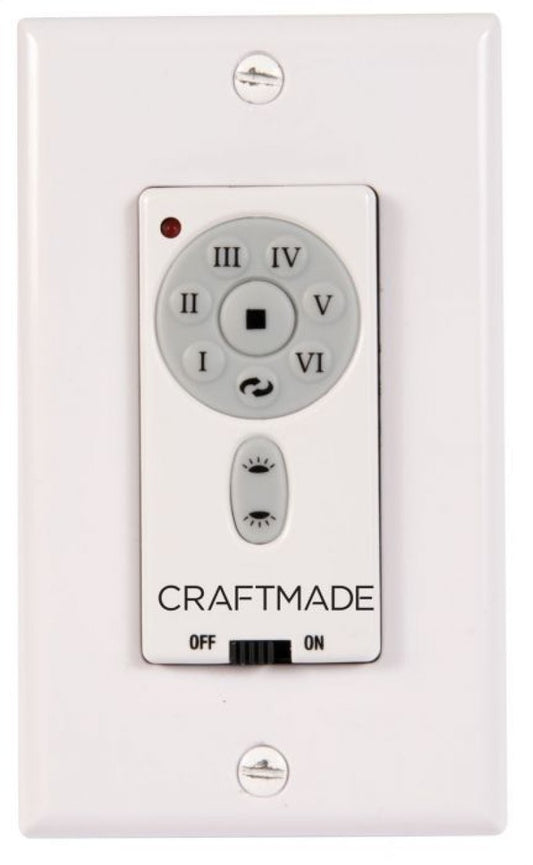 Craftmade - IDC-WALL - Intelligent DC Wall Control - IDC Remote Control - Flat Black