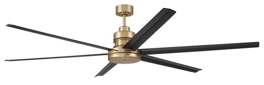 Mondo 72 72" Ceiling Fan in Satin Brass
