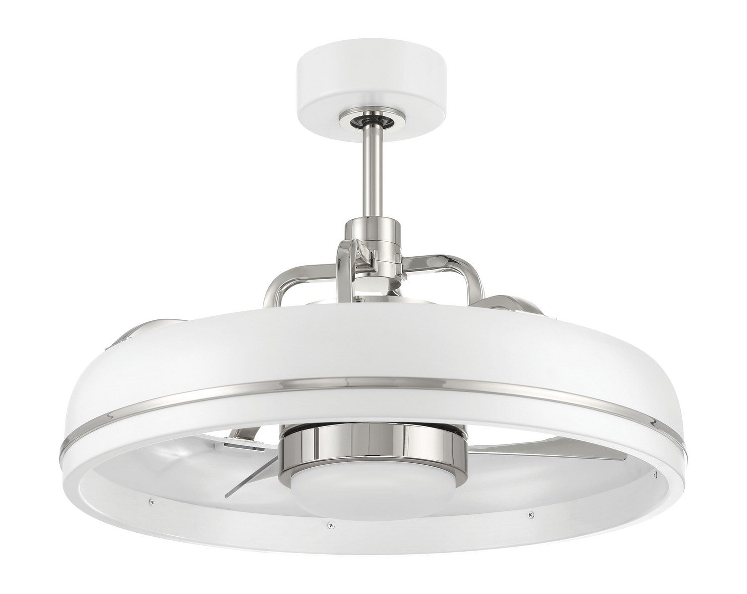 Craftmade - TYL24WPLN3-NWF - 20" Ceiling Fan - Taylor 18" Fandelier no Wifi - White/Polished Nickel
