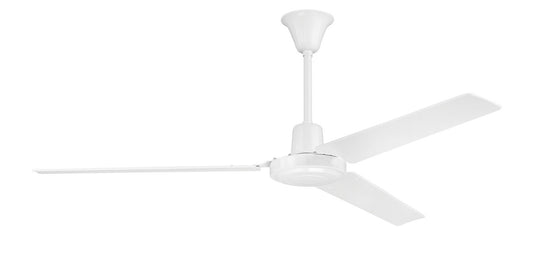 Utility 56" Ceiling Fan in White