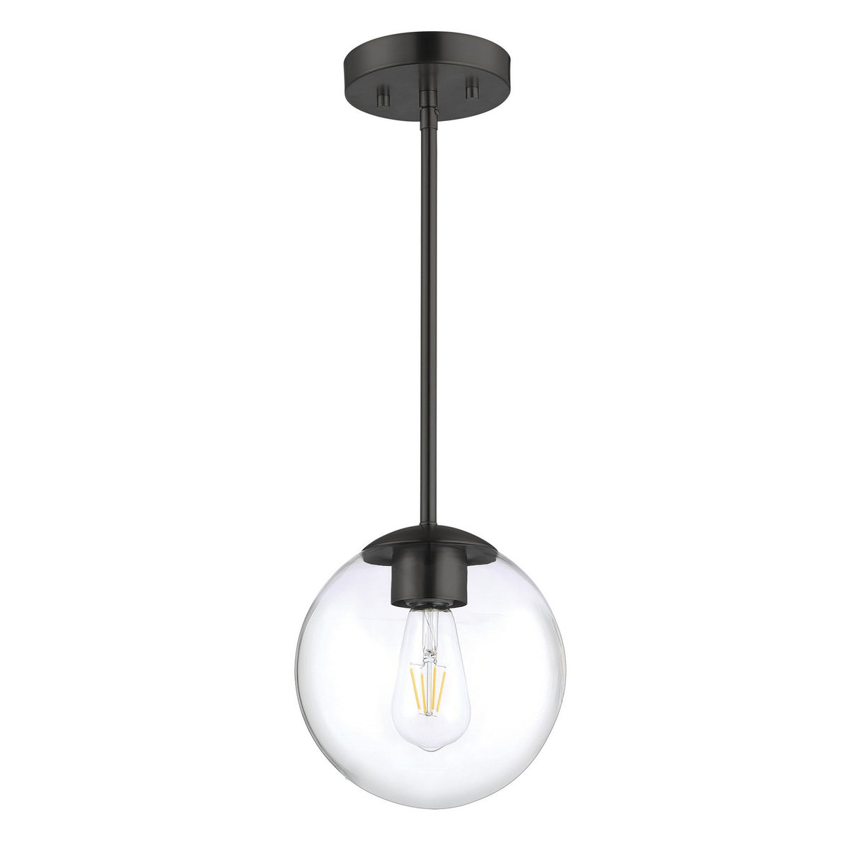 Auresa One Light Mini Pendant in Coal